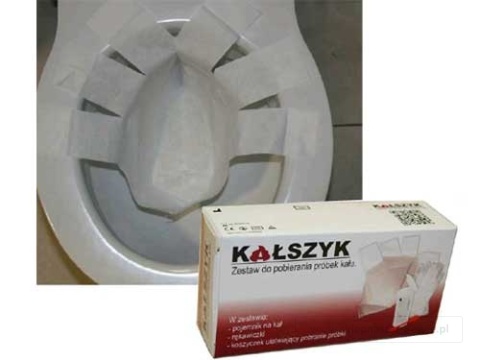 KAŁSZYK Zestaw do pobierania próbek kału do analizy